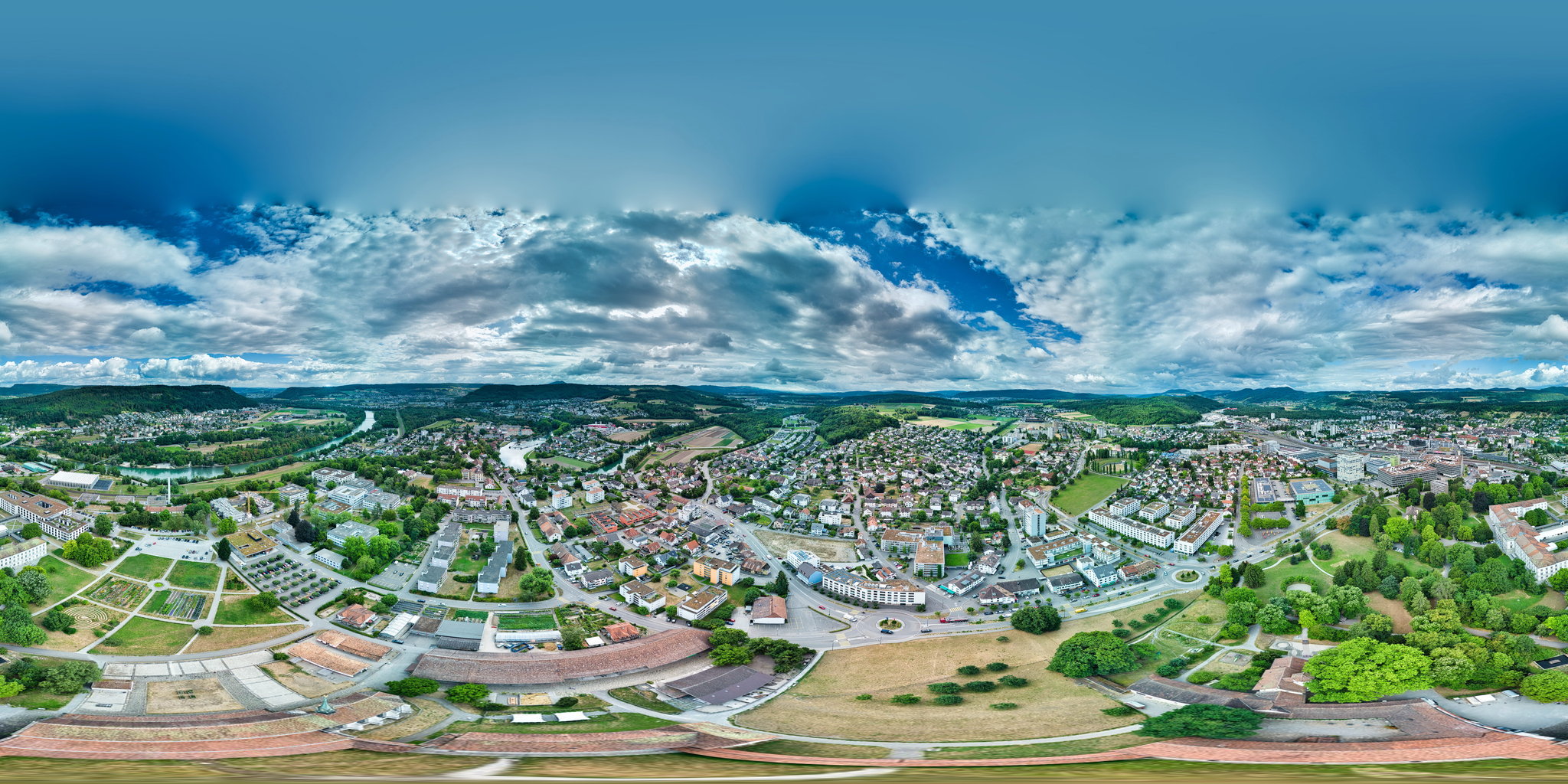 Windisch in der Sommerhitze