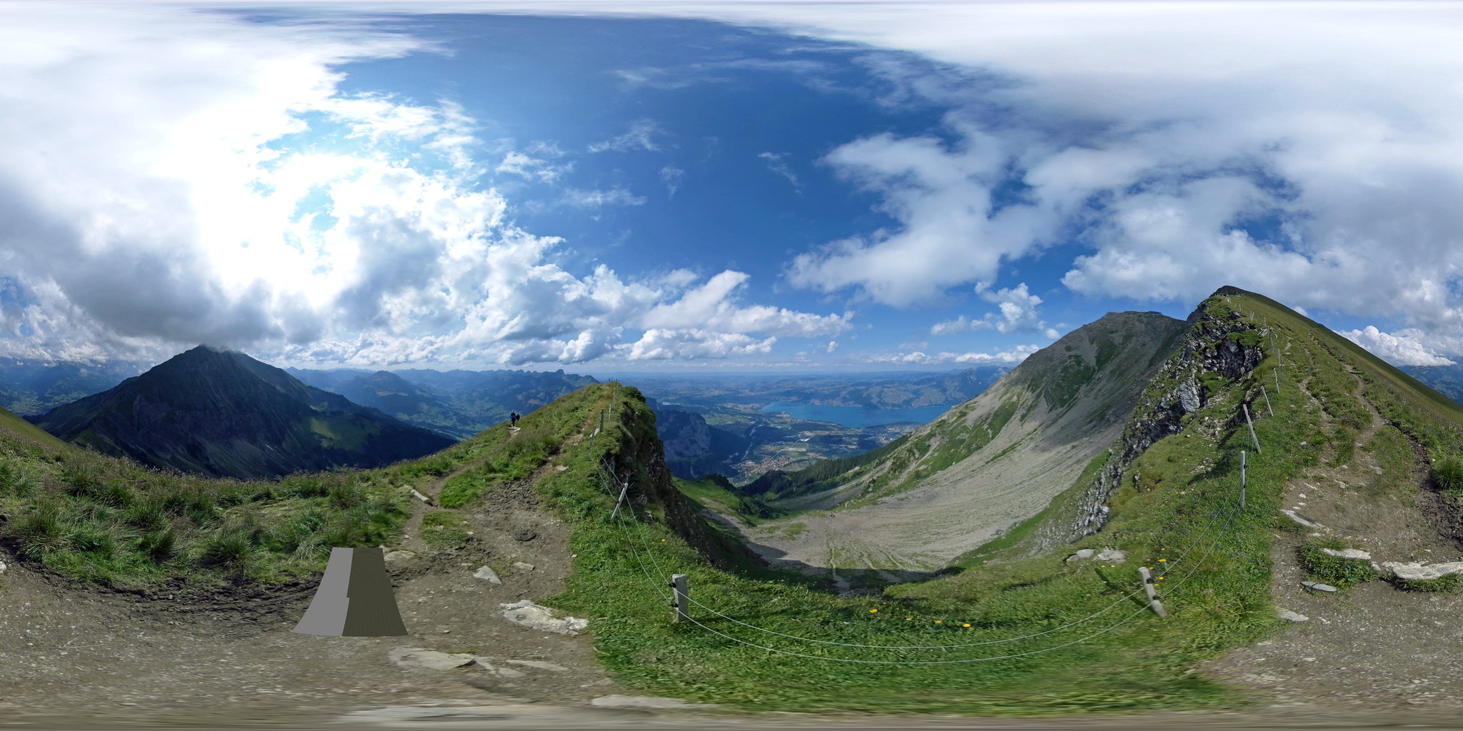 Beim Gipfel des Niesen
