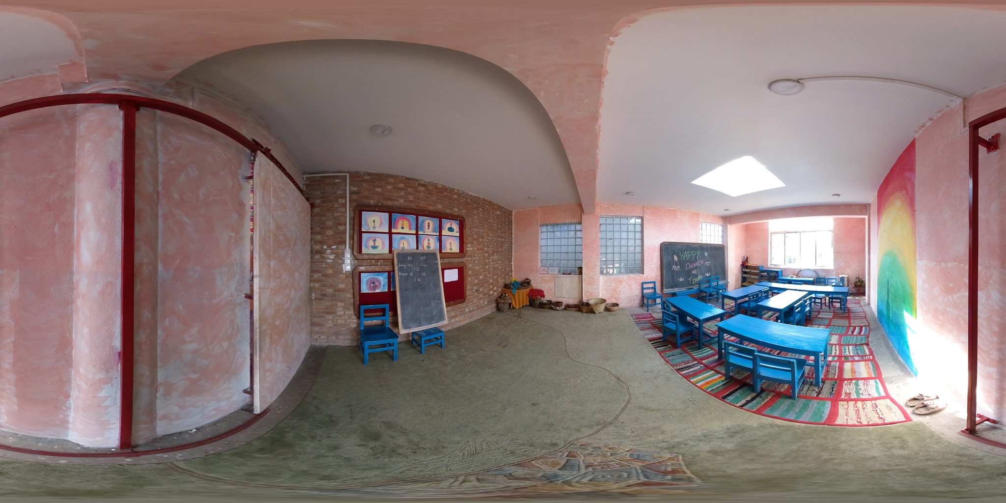 Schulraum Shanti Sewa Griwa