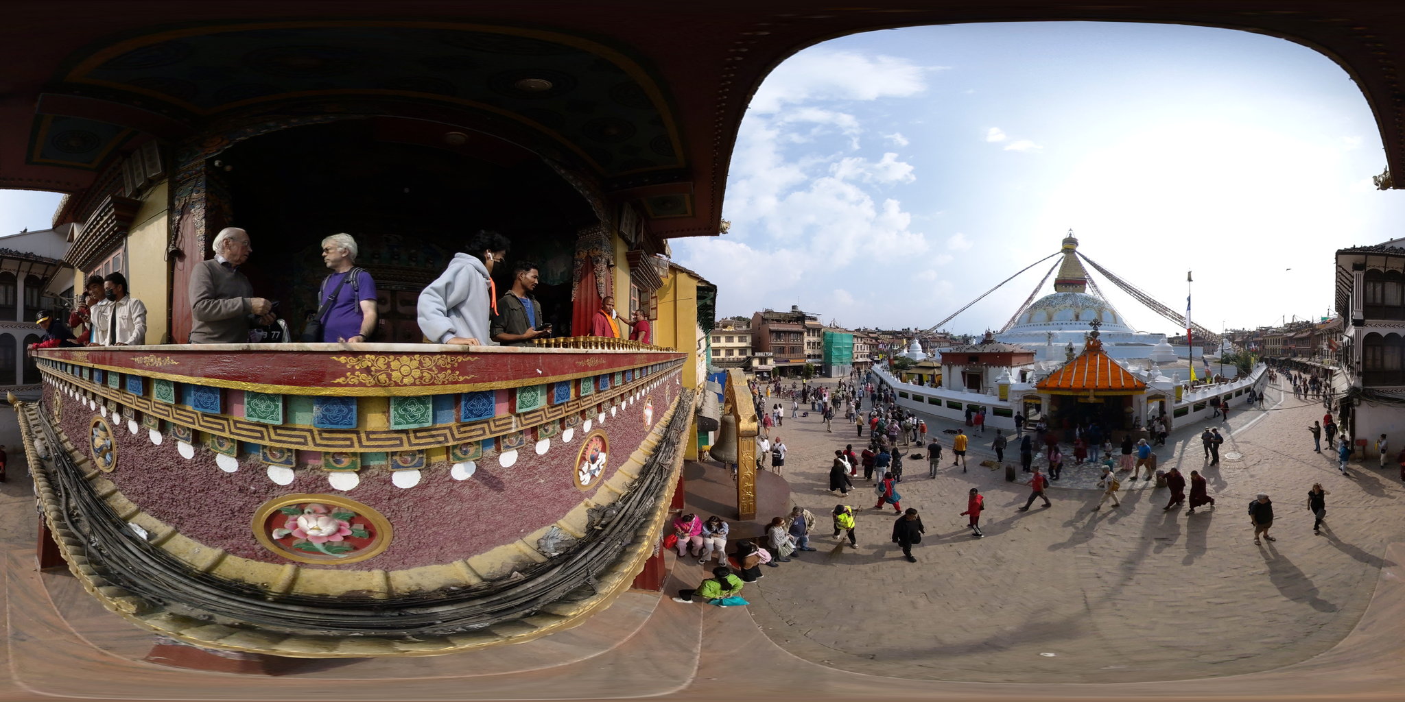 Buddha Stupa Eingang Nord
