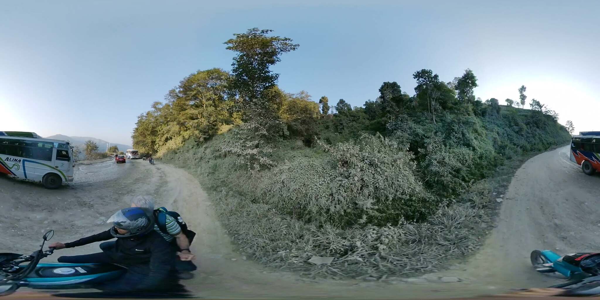 Motorradfahrt